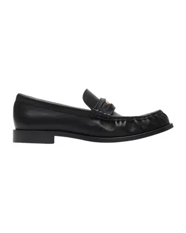 Burberry Cadet Grained Calf Leather Penny Loafers | Thumbnail 1 Burberry Cadet Grained Calf Leather Penny Loafers | Thumbnail 1