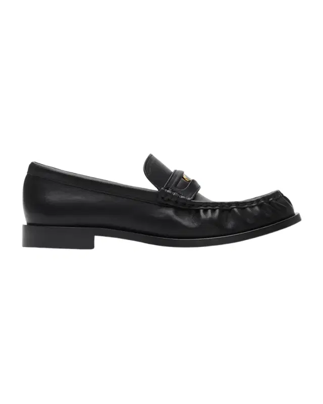 Cadet Grained Calf Leather Penny Loafers