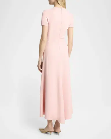 Victoria Beckham Gathered T-Shirt Midi Dress | Thumbnail 2