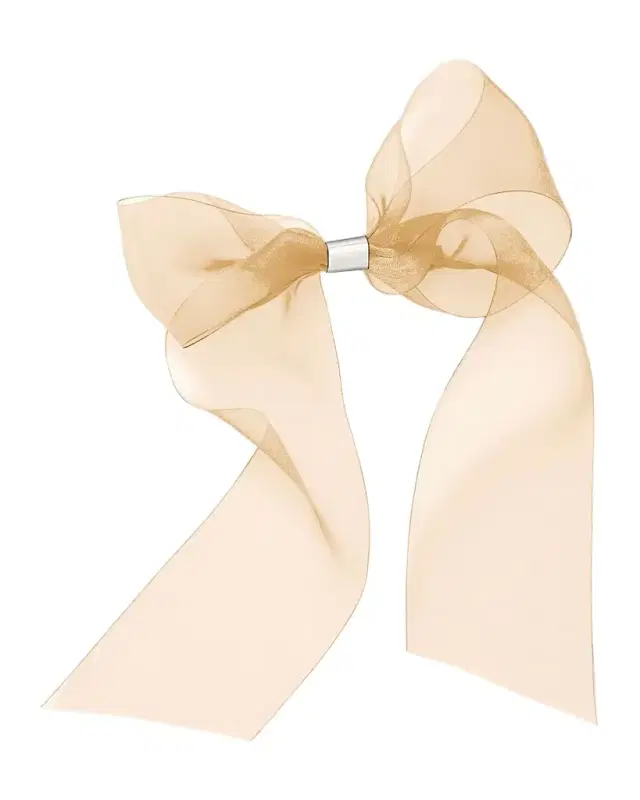 Amy Glossy Bow Barrette