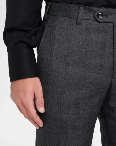 Giorgio Armani Men's Subtle Tonal Plaid Two-Piece Suit | Thumbnail 10 Giorgio Armani Men's Subtle Tonal Plaid Two-Piece Suit | Thumbnail 10