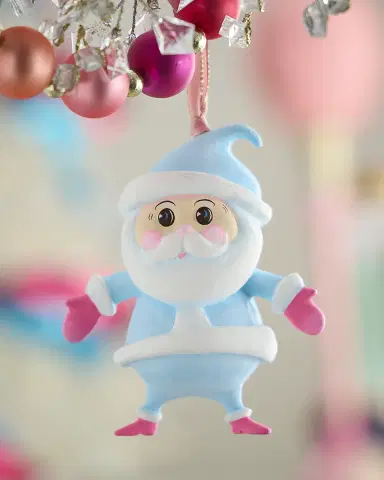 Glitterville Baby Papa Noel Ornament | Thumbnail 1