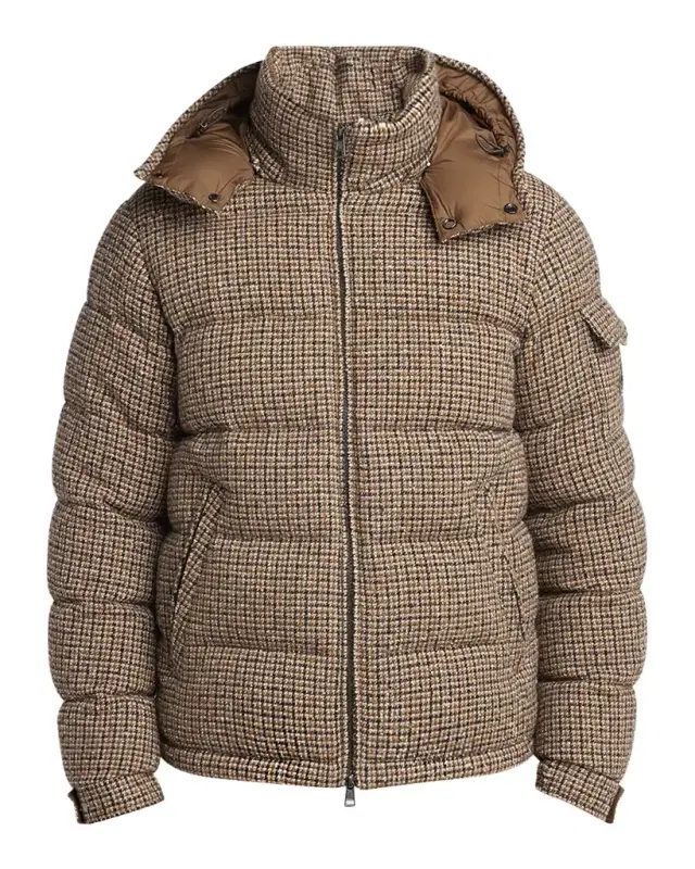 Moncler Men 's Montgenevre Knit Puffer Jacket