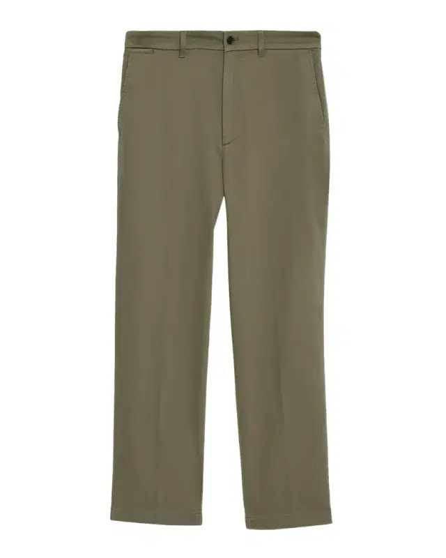 Men 's Cotton Twill Straight-Fit Chino Pants