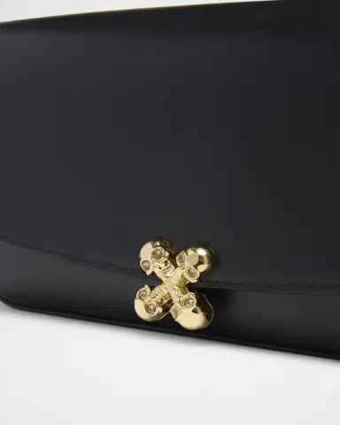 Alexander McQueen Skull Flower Leather Shoulder Bag | Thumbnail 5 Alexander McQueen Skull Flower Leather Shoulder Bag | Thumbnail 5