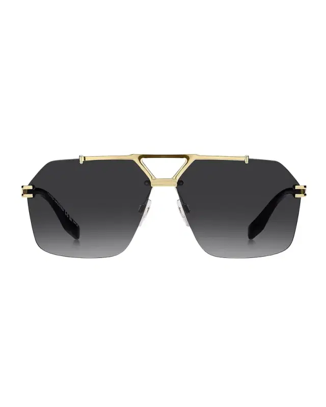 Marc 837S Titanium Rectangular Sunglasses