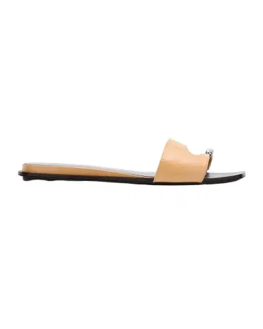 Tory Burch Pierced Leather Toe Ring Flat Sandals | Thumbnail 1 Tory Burch Pierced Leather Toe Ring Flat Sandals | Thumbnail 1