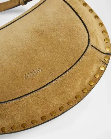Isabel Marant Oskan Moon Studded Suede Shoulder Bag | Thumbnail 6 Isabel Marant Oskan Moon Studded Suede Shoulder Bag | Thumbnail 6