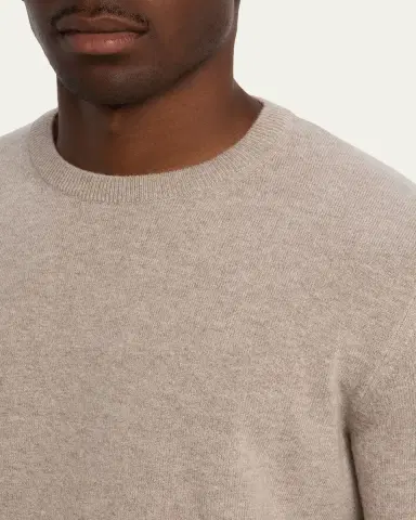 Zegna Men's Oasi Cashmere Crewneck Sweater | Thumbnail 9