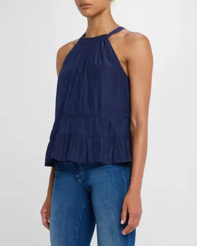Ramy Brook Dana Tiered Tank Top | Thumbnail 4
