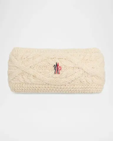 Moncler Grenoble Wool-Blend Headband | Thumbnail 2 Moncler Grenoble Wool-Blend Headband | Thumbnail 2