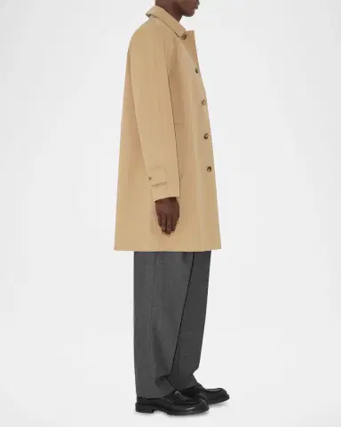 Burberry Men 's Camden Mid-Length Heritage Car Coat | Thumbnail 3