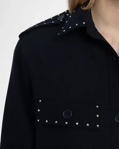 Zadig & Voltaire Taskam Tailored Strass Overshirt | Thumbnail 5 Zadig & Voltaire Taskam Tailored Strass Overshirt | Thumbnail 5
