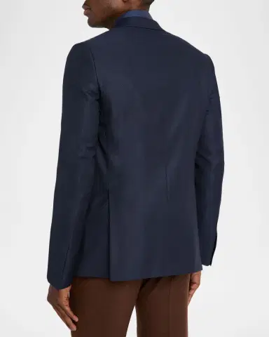 Brioni Men's Cashmere-Blend Single-Breasted Blazer | Thumbnail 3 Brioni Men's Cashmere-Blend Single-Breasted Blazer | Thumbnail 3
