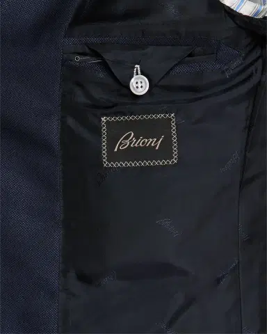 Brioni Men's Cashmere-Blend Single-Breasted Blazer | Thumbnail 6 Brioni Men's Cashmere-Blend Single-Breasted Blazer | Thumbnail 6