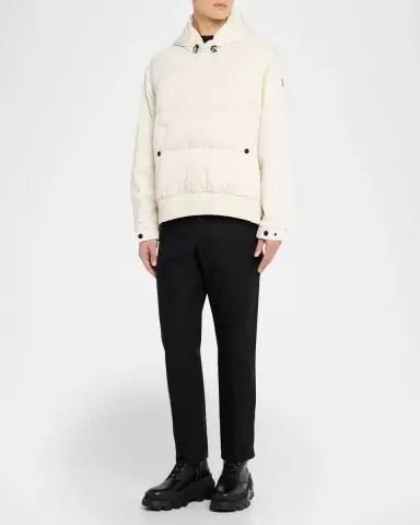 Moncler Grenoble Men's Quilted Down Hoodie | Thumbnail 2