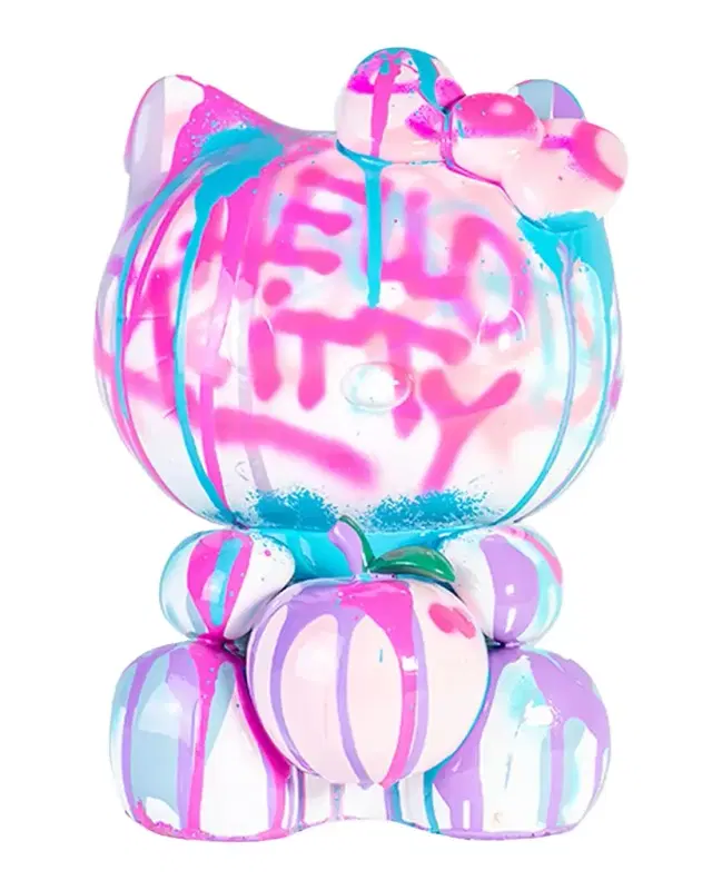 LEBLON DELIENNE x Nasty Hello Kitty Graffiti 2 Small Sculpture