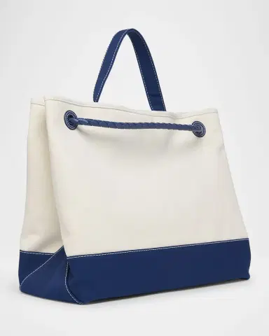Bottega Veneta Andiamo Large Canvas Tote Bag | Thumbnail 3 Bottega Veneta Andiamo Large Canvas Tote Bag | Thumbnail 3