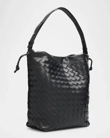 Bottega Veneta Leather Drawstring Shoulder Bag | Thumbnail 2 Bottega Veneta Leather Drawstring Shoulder Bag | Thumbnail 2