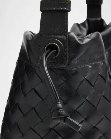 Bottega Veneta Leather Drawstring Shoulder Bag | Thumbnail 5 Bottega Veneta Leather Drawstring Shoulder Bag | Thumbnail 5
