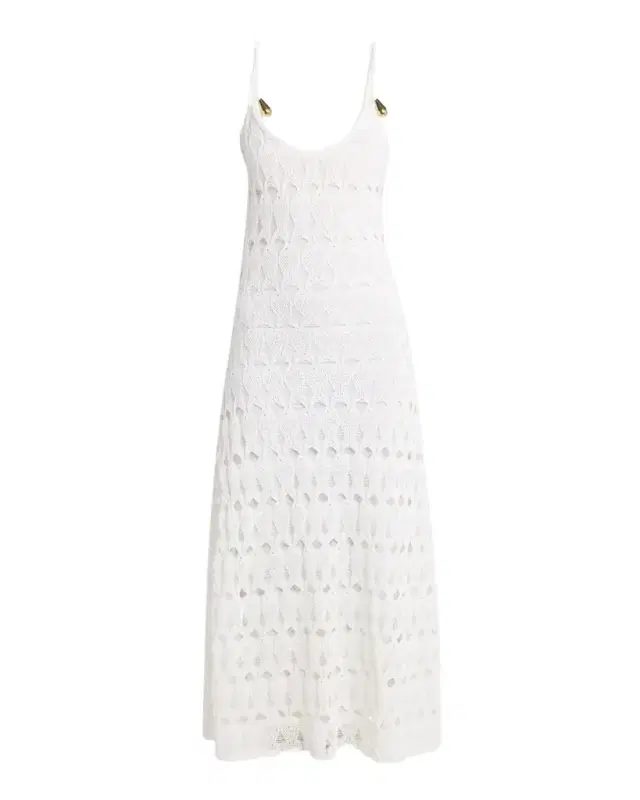 Fish Lace Sleeveless Dress