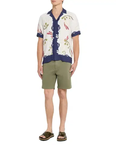 Orlebar Brown Men's Linen Maitan Orchis Camp Shirt | Thumbnail 1 Orlebar Brown Men's Linen Maitan Orchis Camp Shirt | Thumbnail 1