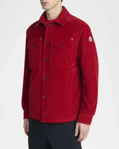 Moncler Men's Ambroisie Corduroy Shirt Jacket | Thumbnail 3