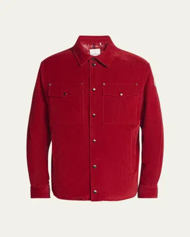 Moncler Men's Ambroisie Corduroy Shirt Jacket | Thumbnail 5