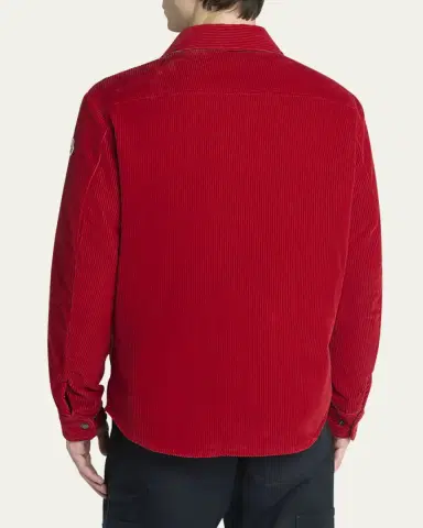 Moncler Men's Ambroisie Corduroy Shirt Jacket | Thumbnail 7