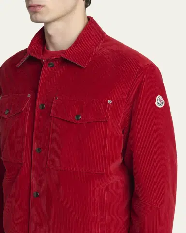 Moncler Men's Ambroisie Corduroy Shirt Jacket | Thumbnail 9