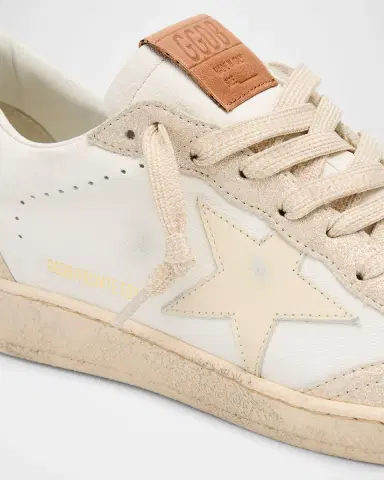 Golden Goose Ball Star Pearly Glitter Low-Top Sneakers | Thumbnail 5 Golden Goose Ball Star Pearly Glitter Low-Top Sneakers | Thumbnail 5