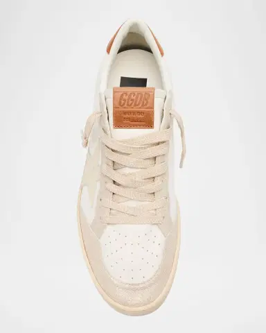 Golden Goose Ball Star Pearly Glitter Low-Top Sneakers | Thumbnail 6 Golden Goose Ball Star Pearly Glitter Low-Top Sneakers | Thumbnail 6