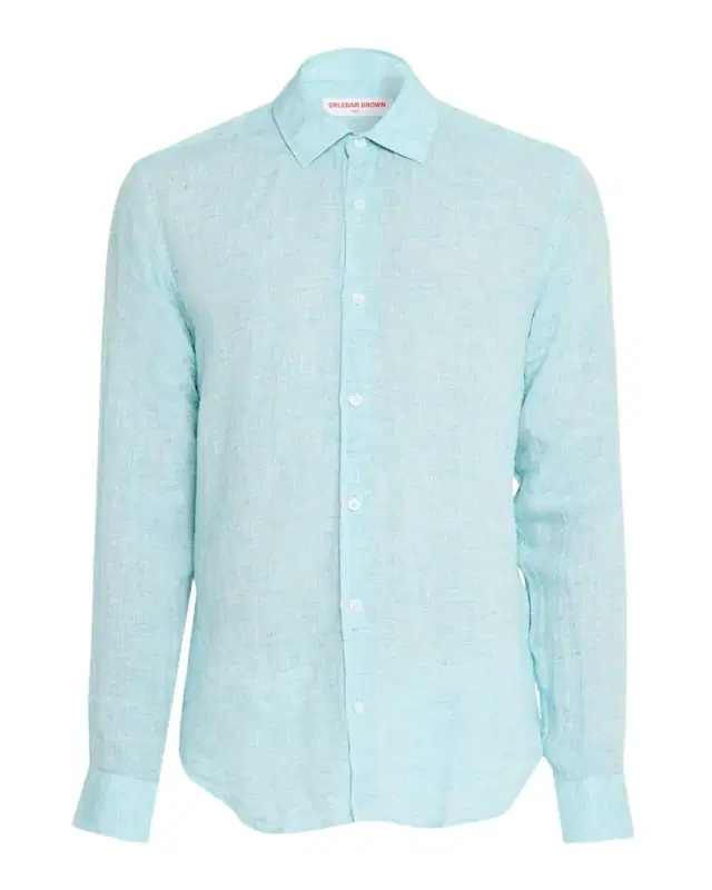 Men 's Giles Linen Tailored-Fit Button-Down Shirt