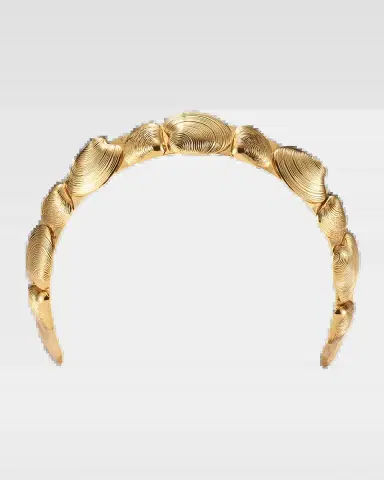 Lelet Ny 14K Gold Plated Kya Seashell Crown | Thumbnail 2