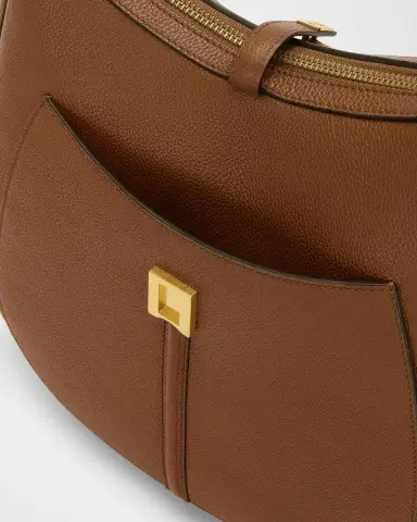 DeMellier Siena Crescent Leather Hobo Bag | Thumbnail 4 DeMellier Siena Crescent Leather Hobo Bag | Thumbnail 4