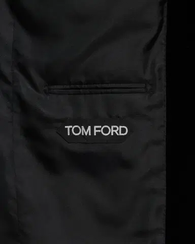 TOM FORD Men's Shelton Velvet Peak Lapel Dinner Jacket | Thumbnail 6 TOM FORD Men's Shelton Velvet Peak Lapel Dinner Jacket | Thumbnail 6