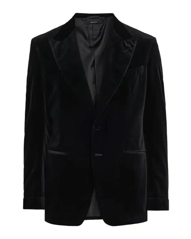 Men 's Shelton Velvet Peak Lapel Dinner Jacket