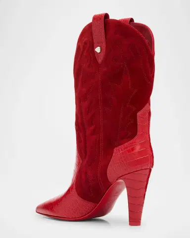 Christian Louboutin 85mm Santia Suede Booties | Thumbnail 2 Christian Louboutin 85mm Santia Suede Booties | Thumbnail 2