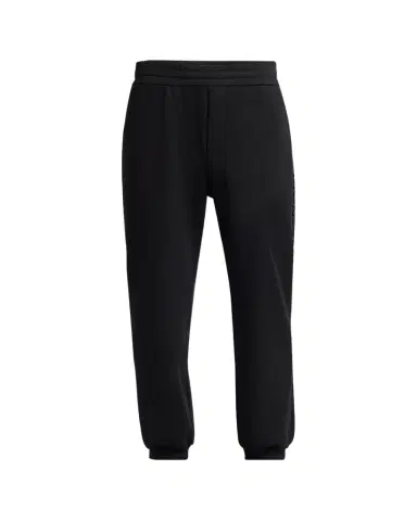 Moncler Men's Fleece Logo Sweatpants | Thumbnail 1 Moncler Men's Fleece Logo Sweatpants | Thumbnail 1