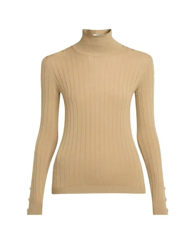 Moncler Wool-Cashmere Turtleneck Sweater