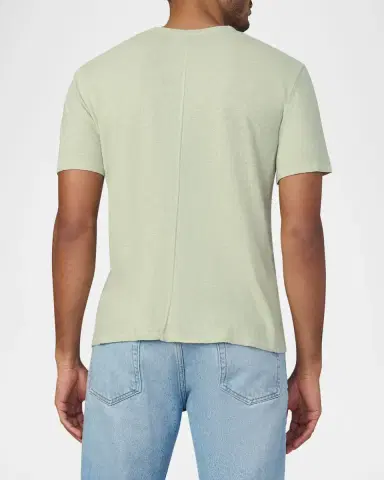Joe's Jeans Men 's Bespoke Cotton and Linen Crewneck T-Shirt | Thumbnail 2 Joe's Jeans Men 's Bespoke Cotton and Linen Crewneck T-Shirt | Thumbnail 2