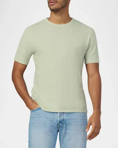 Joe's Jeans Men 's Bespoke Cotton and Linen Crewneck T-Shirt | Thumbnail 3 Joe's Jeans Men 's Bespoke Cotton and Linen Crewneck T-Shirt | Thumbnail 3