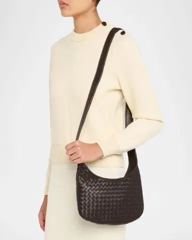 Bottega Veneta Leather Shoulder Bag | Thumbnail 6