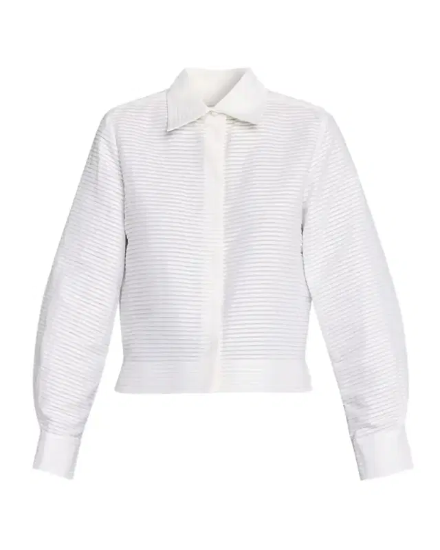 Dice Kayek Pleated Cotton Poplin Button-Down Shirt