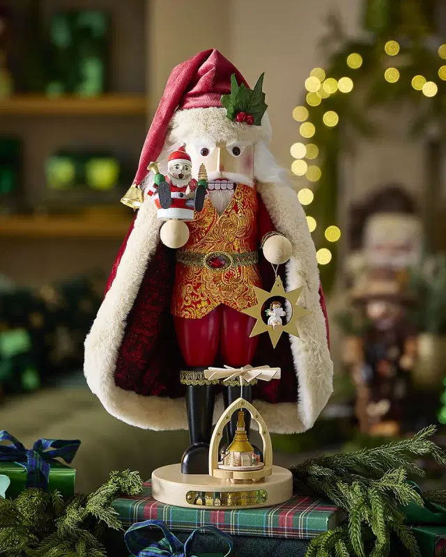 Steinbach Santa Comes Around Part 1 Christmas Decoration