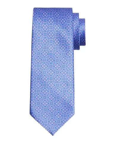 Stefano Ricci Men's Geometric Medallion Silk Tie | Thumbnail 1