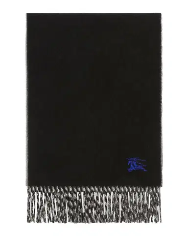 Burberry Cashmere Embroidered EKD Scarf | Thumbnail 1 Burberry Cashmere Embroidered EKD Scarf | Thumbnail 1