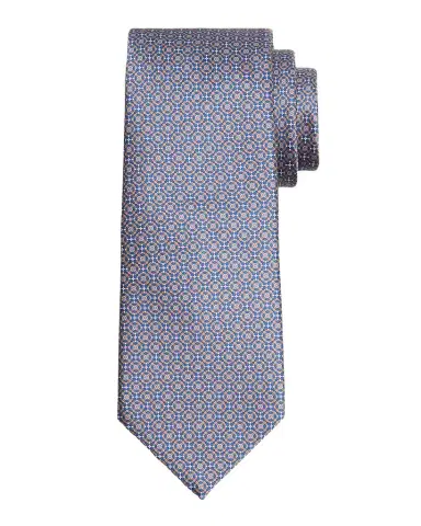 Stefano Ricci Men's Petite Medallion Silk Tie | Thumbnail 1
