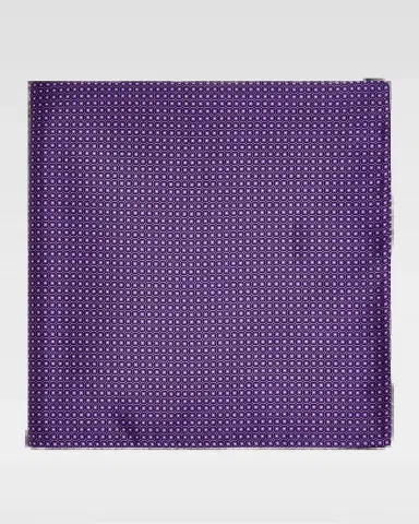 Stefano Ricci Men's Micro-Geometric Silk Pocket Square | Thumbnail 2 Stefano Ricci Men's Micro-Geometric Silk Pocket Square | Thumbnail 2