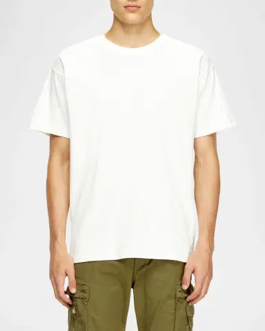 Diesel Men's T-Norm-Int Cotton Jersey T-Shirt | Thumbnail 3 Diesel Men's T-Norm-Int Cotton Jersey T-Shirt | Thumbnail 3